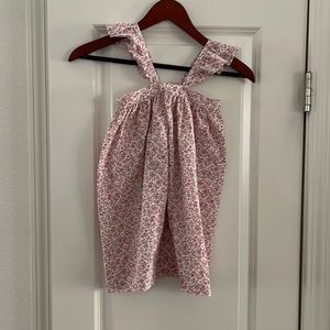 Sal and Pimenta floral flutter strap dress